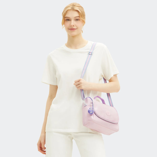 Kipling New Kichirou Metallic Lunch Bag