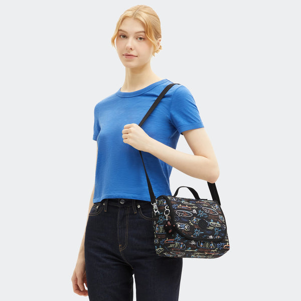 Kipling New Kichirou Printed Lunch Bag