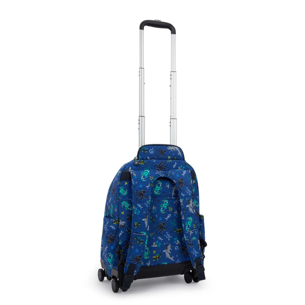 Kipling New Zea Printed 15" Laptop Rolling Backpack