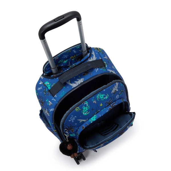 Kipling New Zea Printed 15" Laptop Rolling Backpack