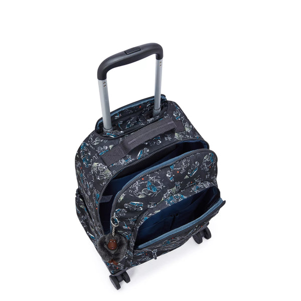 Kipling New Zea Printed 15" Laptop Rolling Backpack
