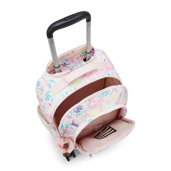 Kipling New Zea Printed 15" Laptop Rolling Backpack