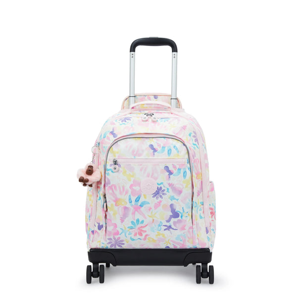 kipling New Zea Printed 15" Laptop Rolling Backpack