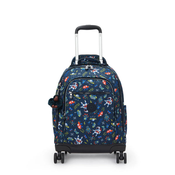kipling New Zea Printed 15" Laptop Rolling Backpack
