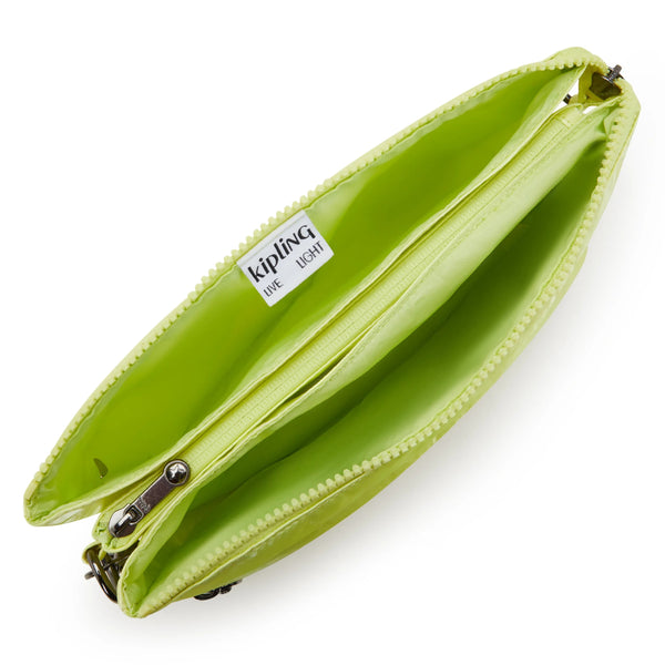 Kipling Riri Large Zip Lacquered Crossbody Bag