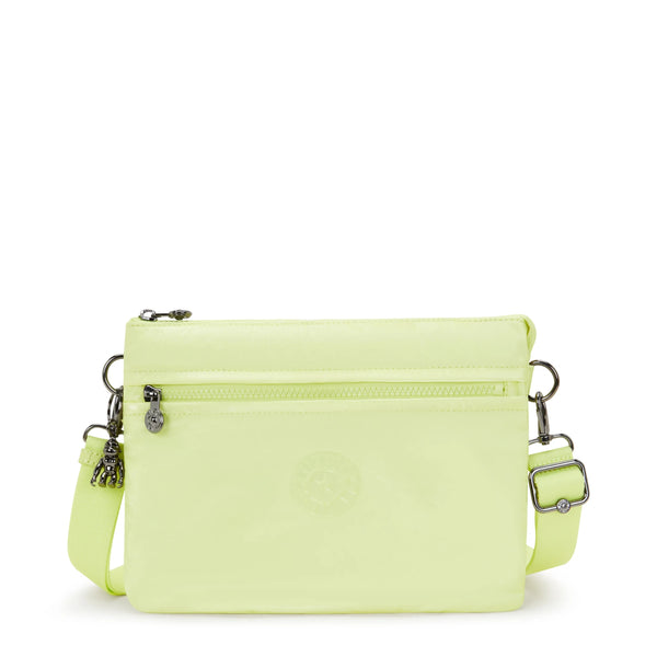 kipling Riri Large Zip Lacquered Crossbody Bag
