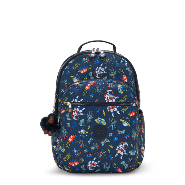 kipling Seoul College 15" Printed Laptop Backpack