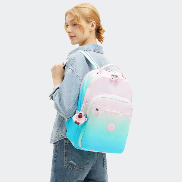 Kipling Seoul Lap Printed 15" Laptop Backpack