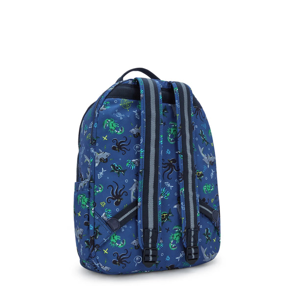 Kipling Seoul Lap Printed 15" Laptop Backpack