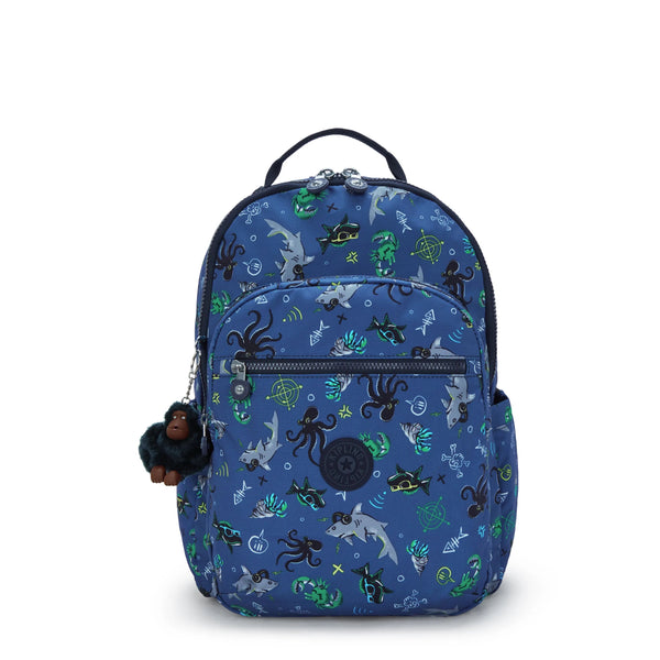 kipling Seoul Lap Printed 15" Laptop Backpack