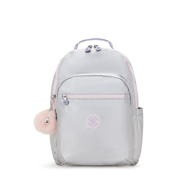 kipling Seoul Large Metallic 15" Laptop Backpack
