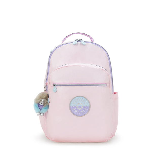 kipling Seoul Large Metallic 15" Laptop Backpack