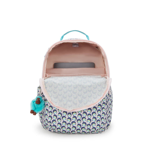 Kipling Seoul Large Printed 15" Laptop Backpack