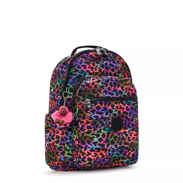 Kipling Seoul Large Printed 15" Laptop Backpack