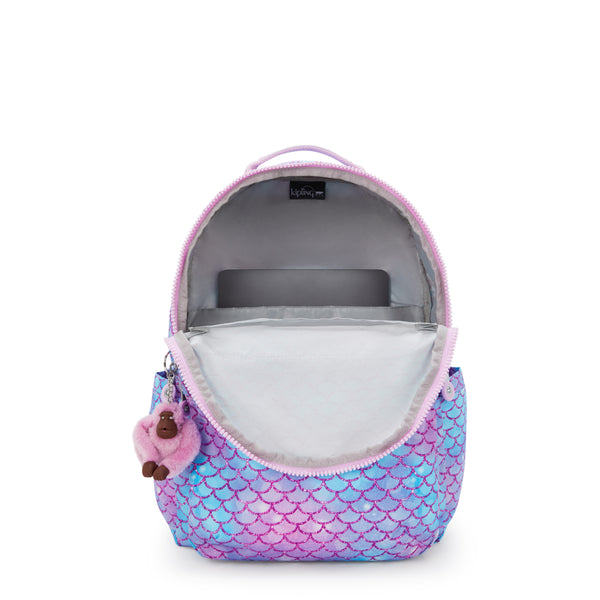 Kipling Seoul Large Printed 15" Laptop Backpack