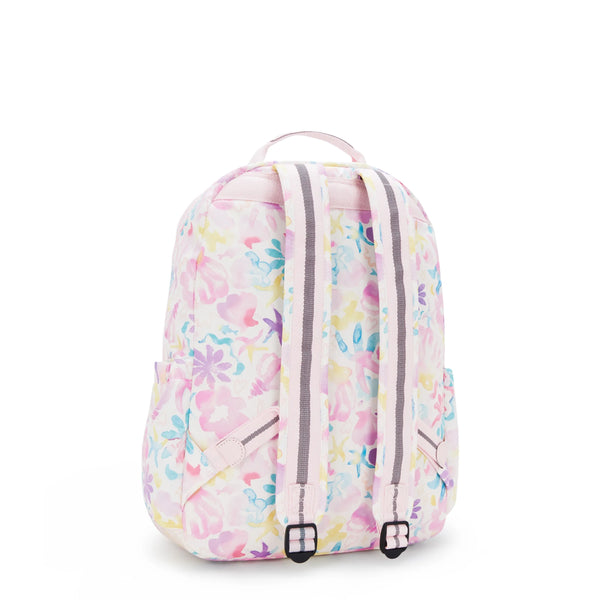 Kipling Seoul Large Printed 15" Laptop Backpack