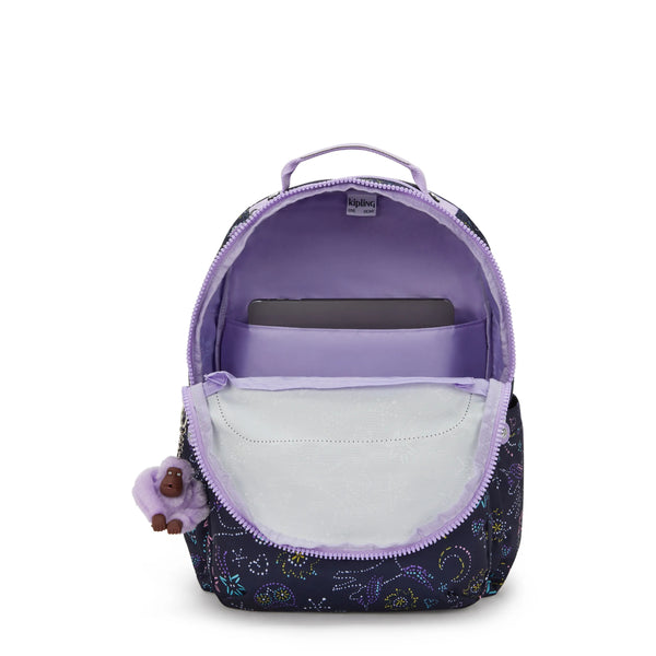 Kipling Seoul Large Printed 15" Laptop Backpack