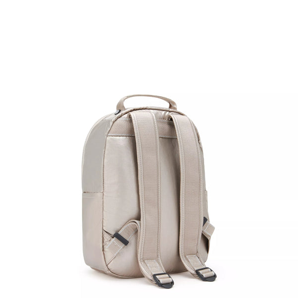Kipling Seoul Small Metallic Tablet Backpack