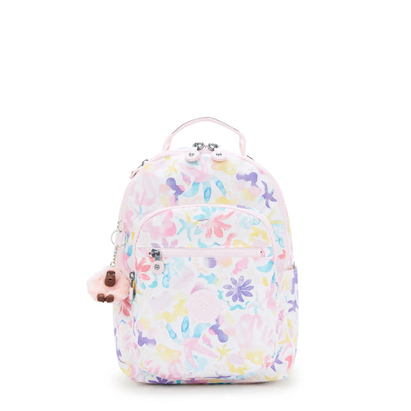 kipling Seoul Small Printed Tablet Backpack