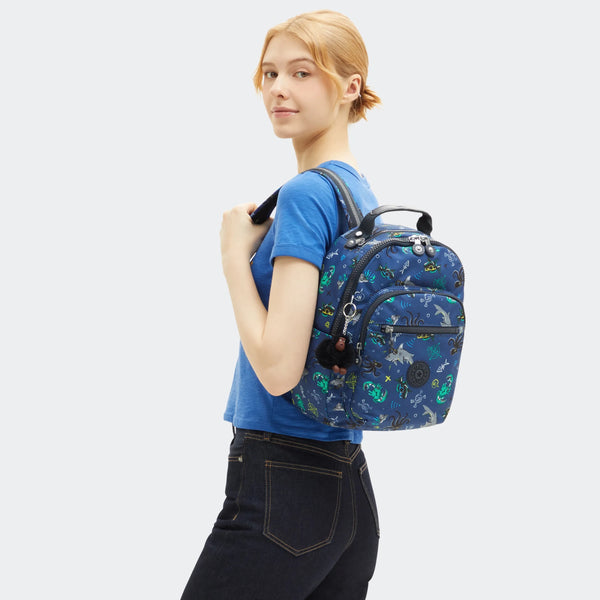 Kipling Seoul Small Printed Tablet Backpack