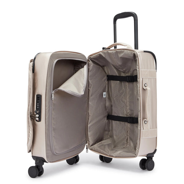 Kipling Spontaneous Small Metallic Rolling Luggage