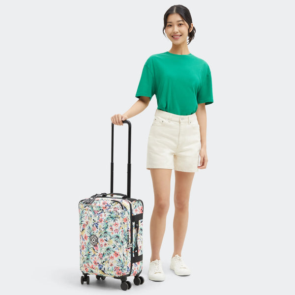 Kipling Spontaneous Small Printed Rolling Luggage