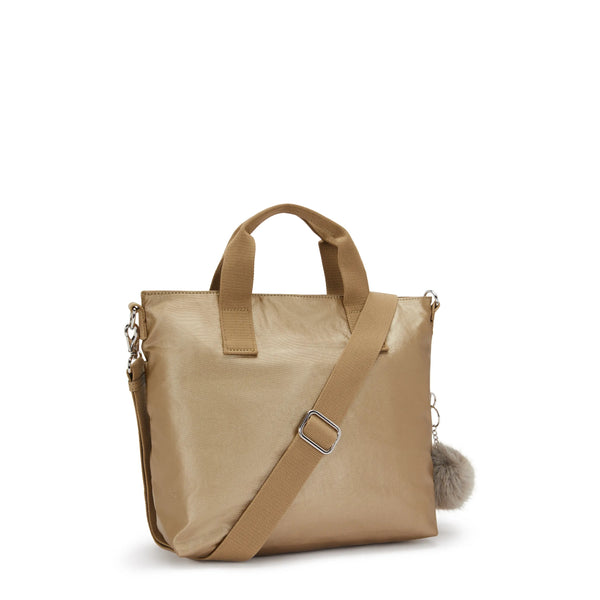 Kipling Zamora Up Metallic Tote Bag
