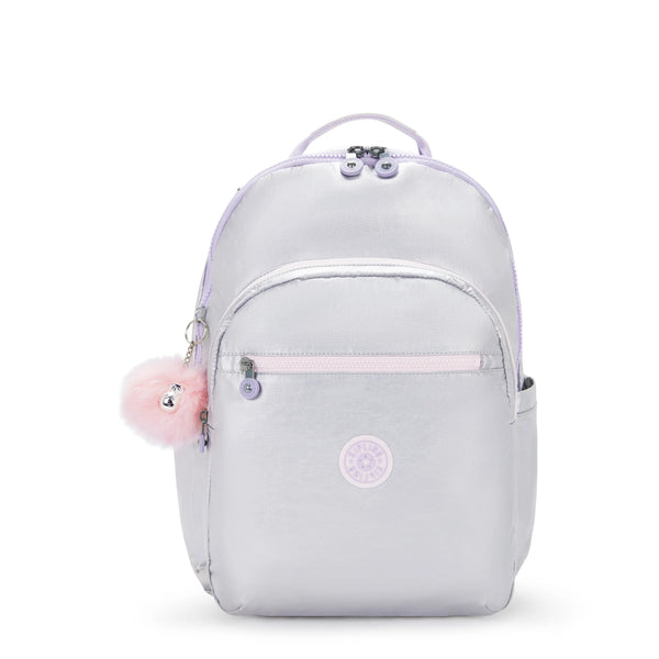 kipling Seoul Extra Large Metallic 17" Laptop Backpack