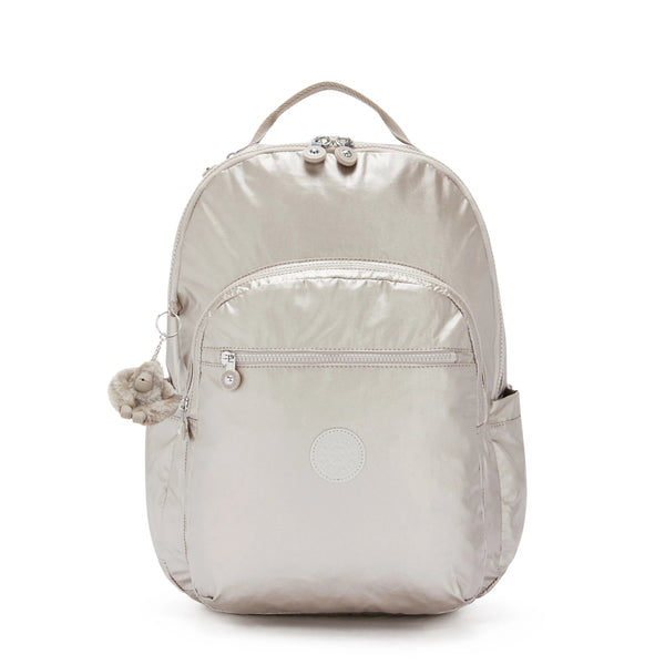kipling Seoul Extra Large Metallic 17" Laptop Backpack