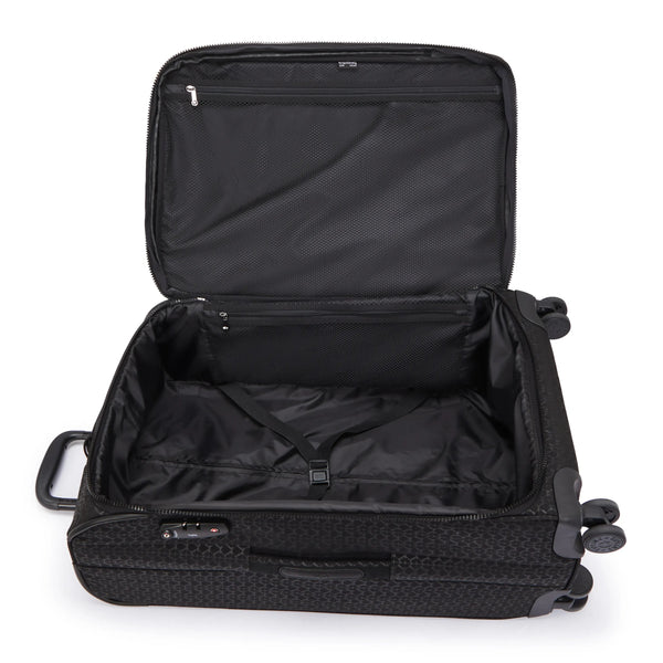 Kipling Youri Spin Medium Printed 4 Wheeled Rolling Luggage