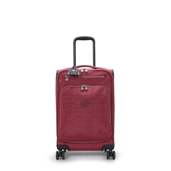 kipling Youri Spin Small Printed 4 Wheeled Rolling Luggage