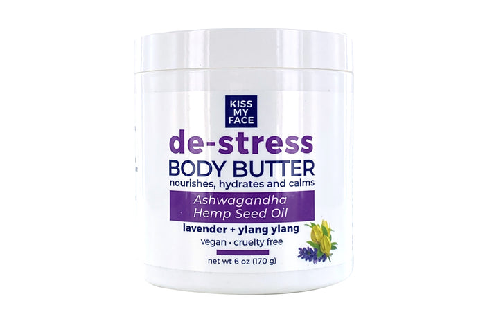 kiss my face De-Stress Body Butter - Lavender + Ylang Ylang