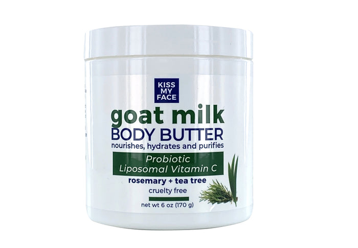 kiss my face Goat Milk Body Butter - Rosemary + Tea Tree