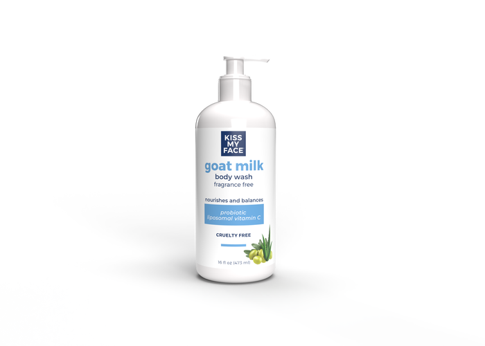 kiss my face Goat Milk Body Wash - Fragrance Free