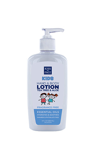 kiss my face Kids Fragrance Free Hand & Body Lotion