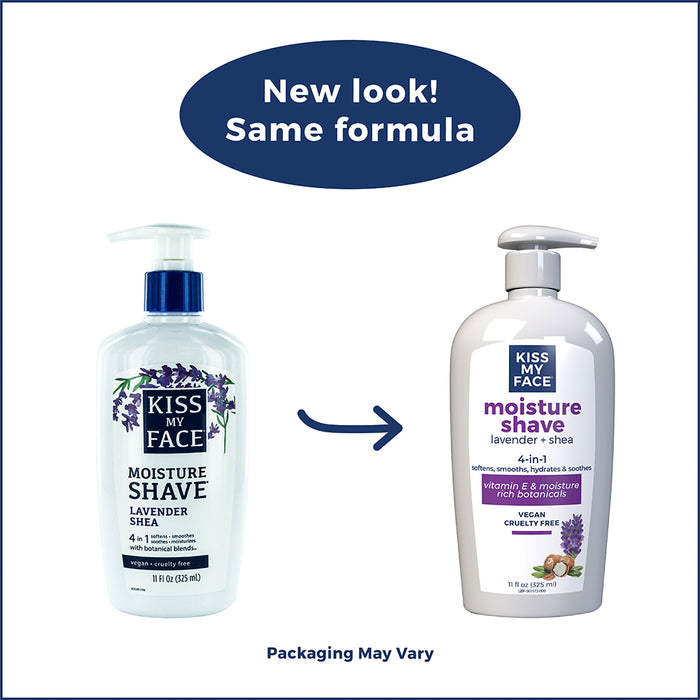Kiss My Face Lavender & Shea Moisture Shave