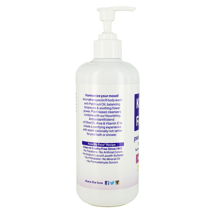 Kiss My Face Peaceful Patchouli Shower Gel