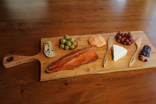 Kitchengrips Cherry Wood Charcuterie Boards With Handle (Multiple Sizes)