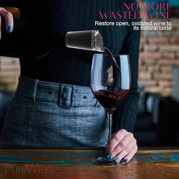 Kitchengrips Drink Pure Wine Reusable Wine Purifier