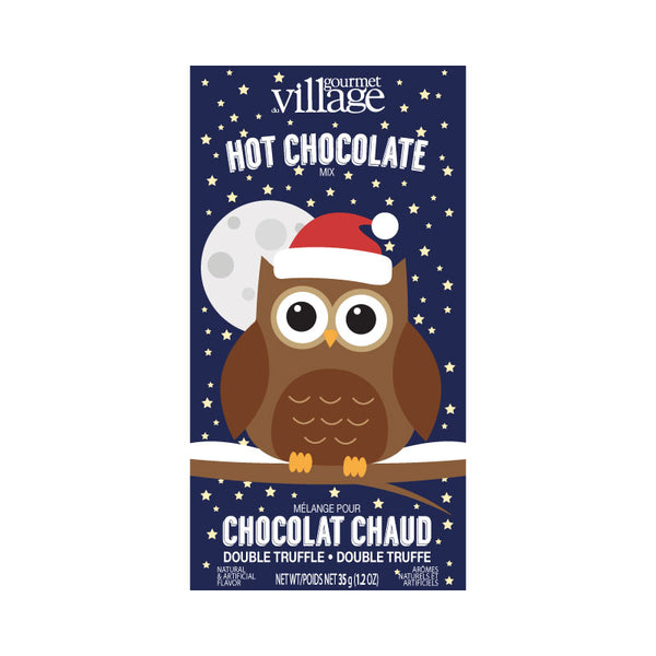kitchengrips Hot Chocolate Santa Owl (Double Truffle)