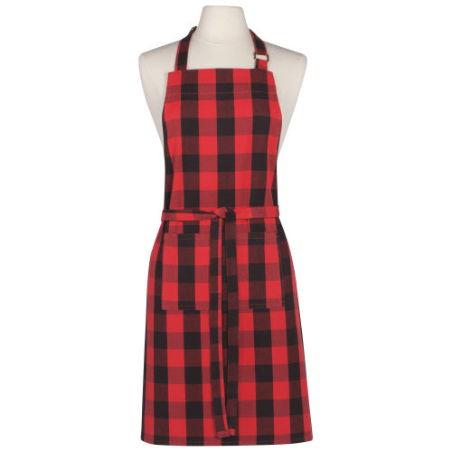 kitchengrips Apron Buffalo Red