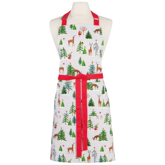kitchengrips Apron Santa's Reindeer