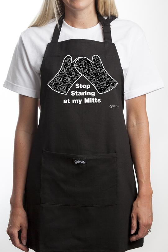 kitchengrips Apron Stop Staring at My Mitts