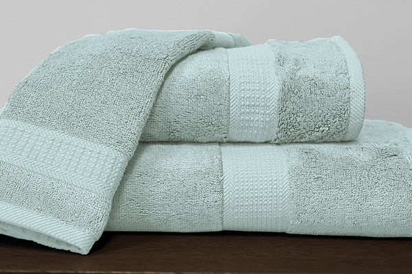 kitchengrips Bamboo Cotton Towels - Aqua Blue