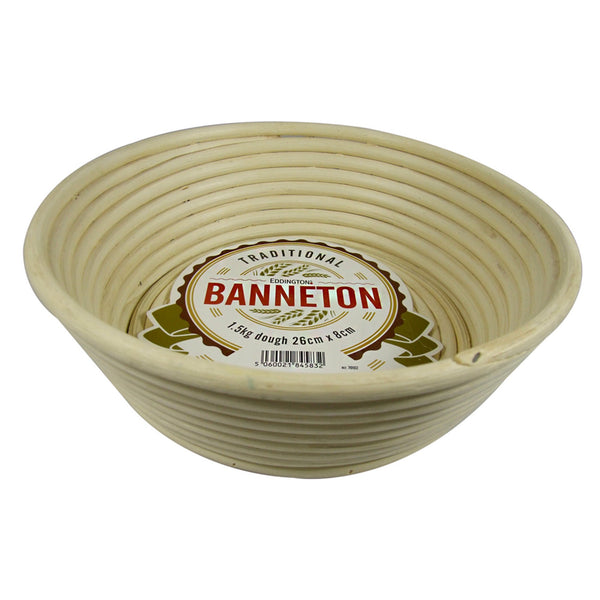 kitchengrips Banneton Basket - Round 1.5 kg