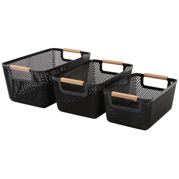 kitchengrips Basket Set Black Malla