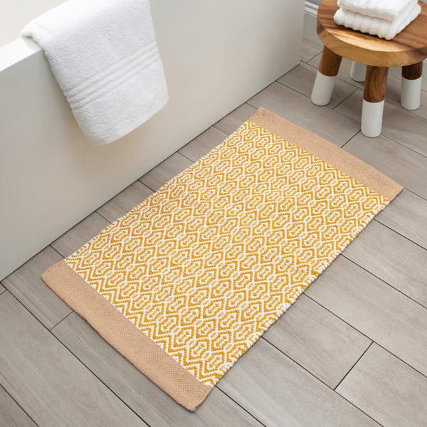 kitchengrips Bath Mat Carmen Yellow