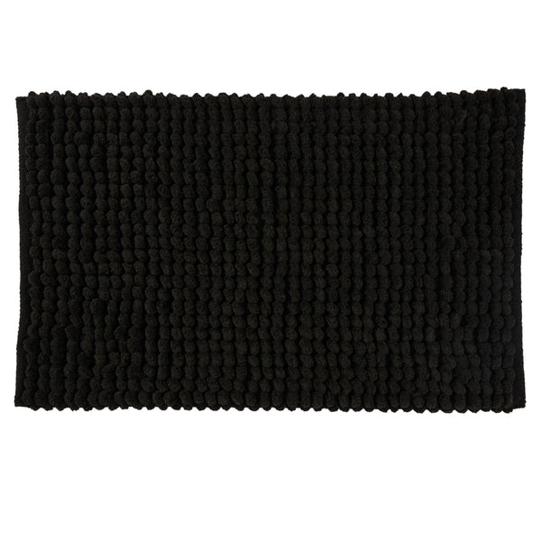 kitchengrips Bath Mat Puff Black