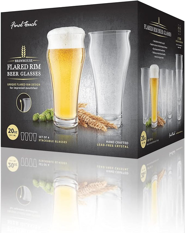 Kitchengrips Beer Pint Glass Set