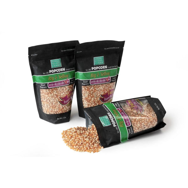 kitchengrips Big & Yellow Gourmet Popping Kernels